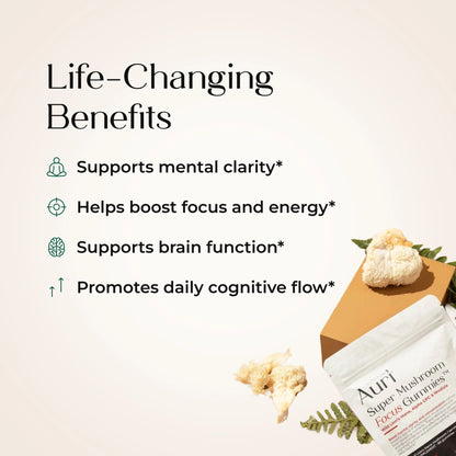 Super Mushroom Focus Gummies